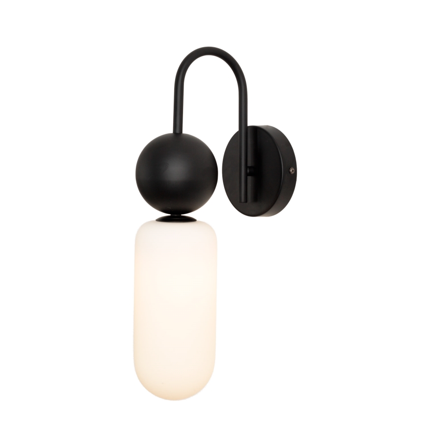 MAXLIGHT W0381 - Nástenná lampa ROMA 1xG9/12W/230V čierna