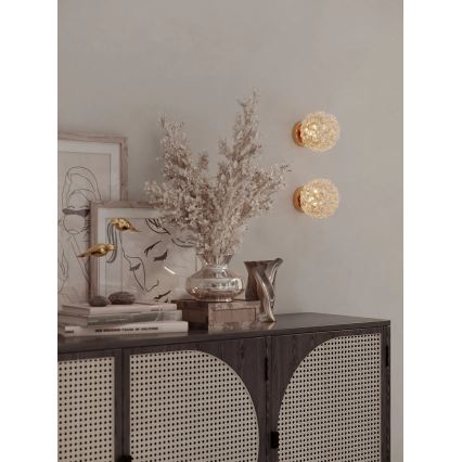 MAXLIGHT W0443 - Nástenné svietidlo RITA 1xG9/5W/230V zlaté