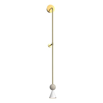 MAXLIGHT W0449 - LED Nástenné svietidlo BINGO LED/8W/230V CRI 92 zlaté/béžové