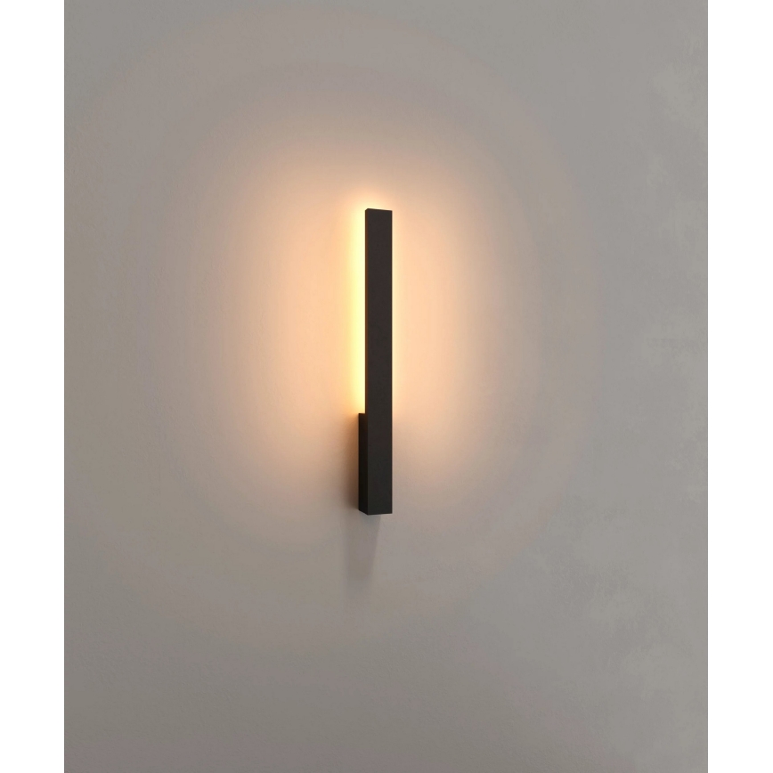 MAXLIGHT W0458 - LED Vonkajšie nástenné svietidlo KAPRUN LED/6W/230V CRI 93 IP65 čierna