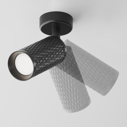 Maytoni C034CL-01B - Bodové svietidlo FOCUS 1xGU10/10W/230V čierne