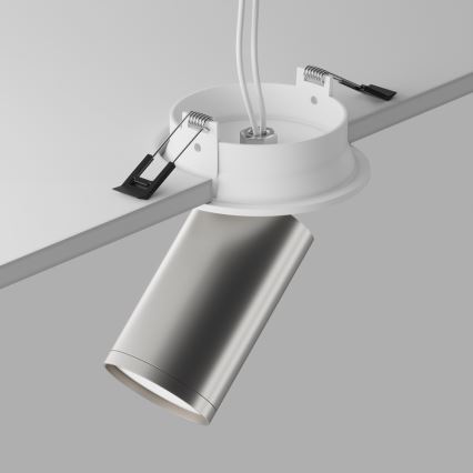 Maytoni C048CL-U-1WS - Podhľadové bodové svietidlo FOCUS 1xGU10/10W/230V lesklý chróm
