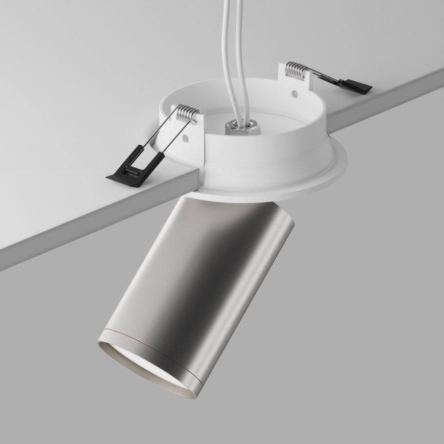 Maytoni C048CL-U-1WS - Podhľadové bodové svietidlo FOCUS 1xGU10/10W/230V lesklý chróm
