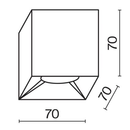 Maytoni C065CL-L12B3K - LED Bodové svietidlo ALFA LED/12W/230V CRI 90 čierna