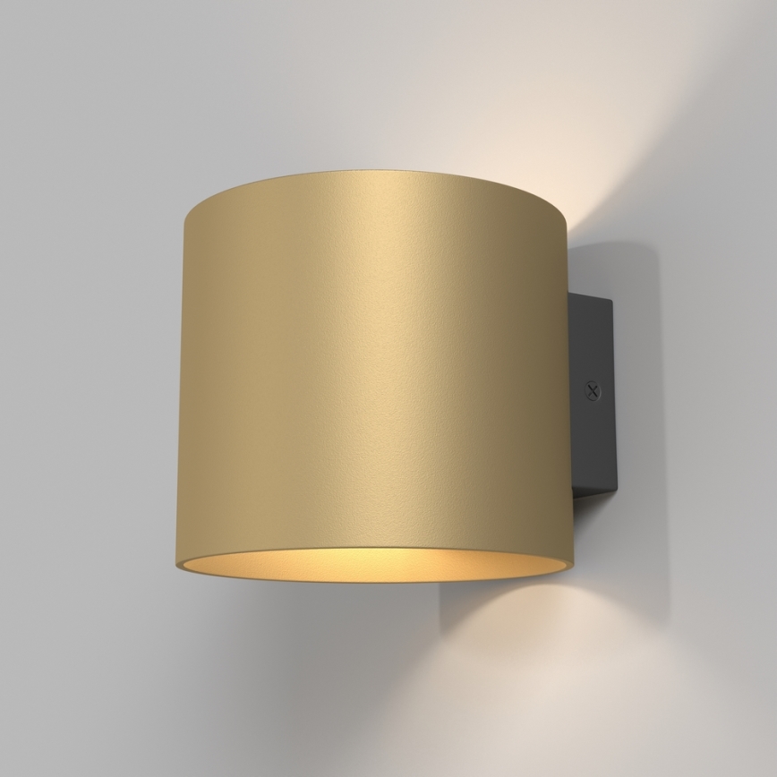 Maytoni C066WL-01MG - Nástenné svietidlo ROND 1xG9/50W/230V zlatá