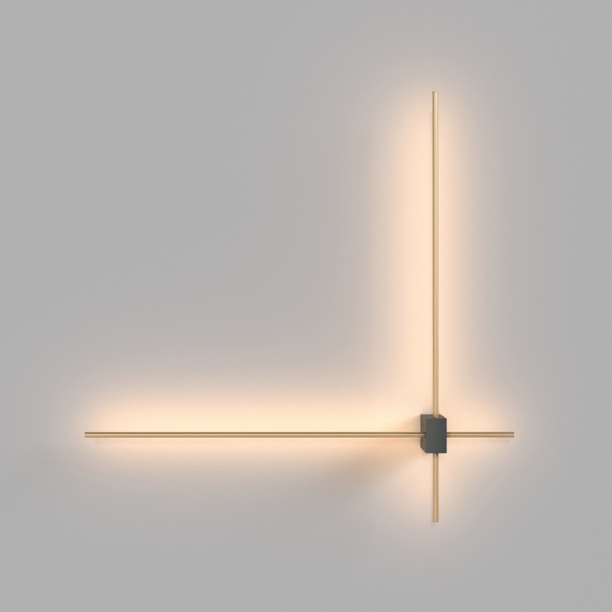 Maytoni C070WL-L12GB3K - LED Nástenné svietidlo PARS LED/12W/230V CRI 90 čierna