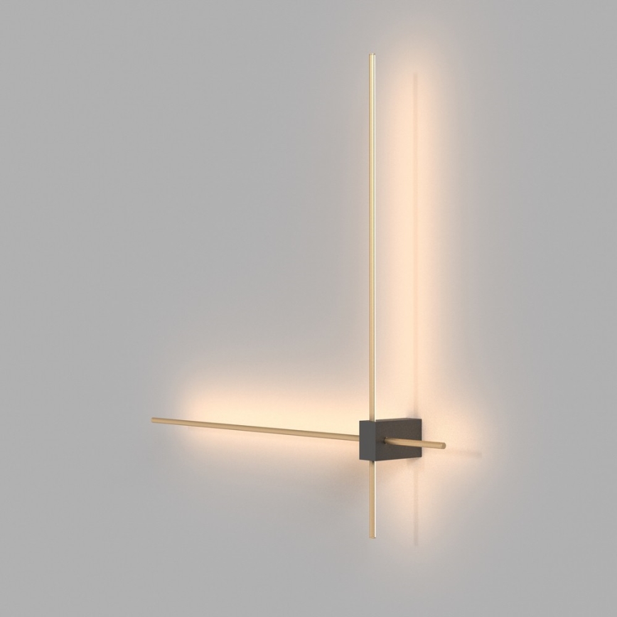 Maytoni C070WL-L12GB3K - LED Nástenné svietidlo PARS LED/12W/230V CRI 90 čierna