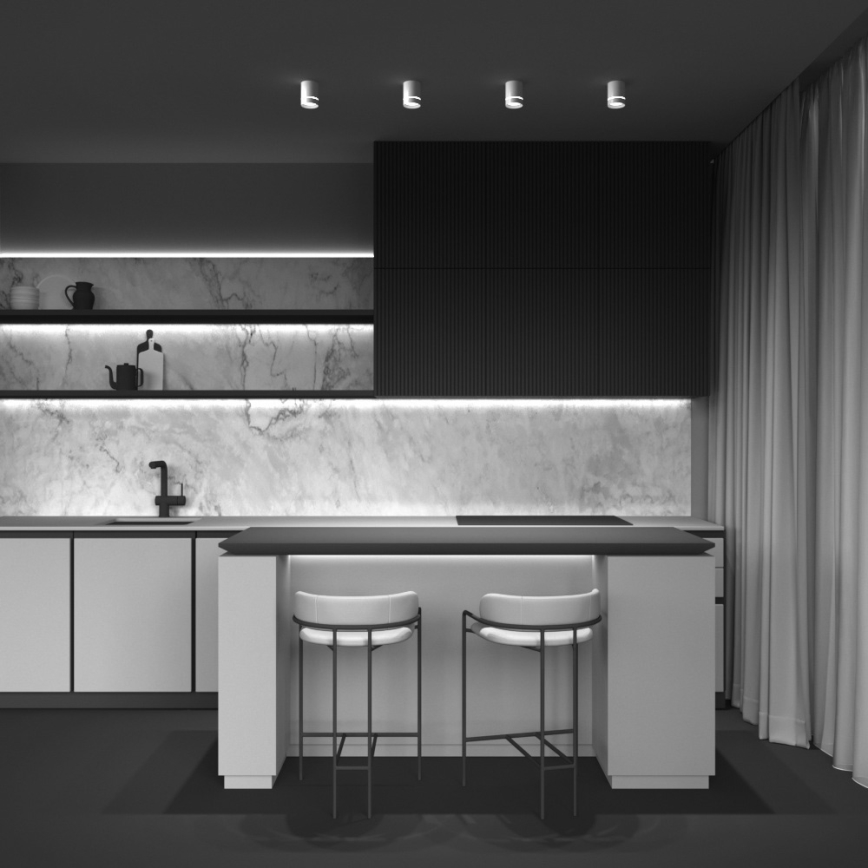 Maytoni C085CL-9W3K-W - LED Bodové svietidlo ORLO LED/9W/230V CRI 90 3000K biela