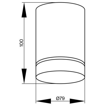 Maytoni C085CL-9W3K-W - LED Bodové svietidlo ORLO LED/9W/230V CRI 90 3000K biela