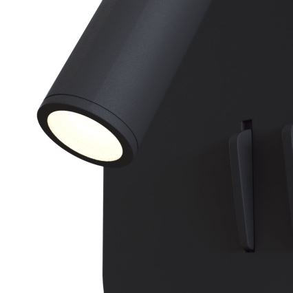 Maytoni C175-WL-01-6W-B - LED Nástenné bodové svietidlo IOS LED/9W/230V čierna