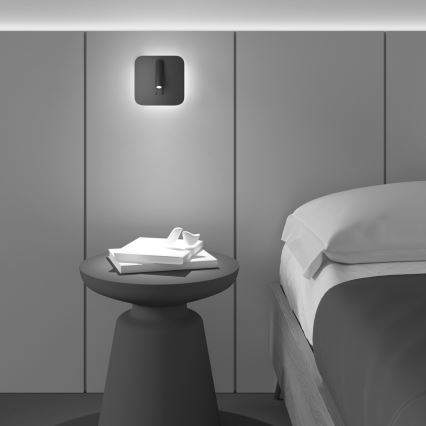 Maytoni C175-WL-01-6W-MG - LED Nástenné bodové svietidlo IOS LED/9W/230V zlatá