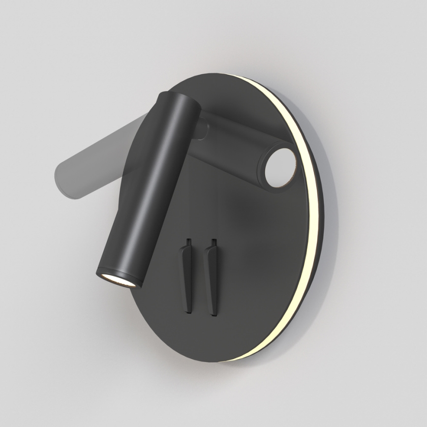 Maytoni C176-WL-01-6W-B - LED Nástenné bodové svietidlo IOS LED/9W/230V čierna