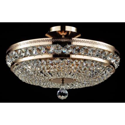 Maytoni DIA700-CL-06-G - Stropné svietidlo OTTILIA 6xE14/60W/230V