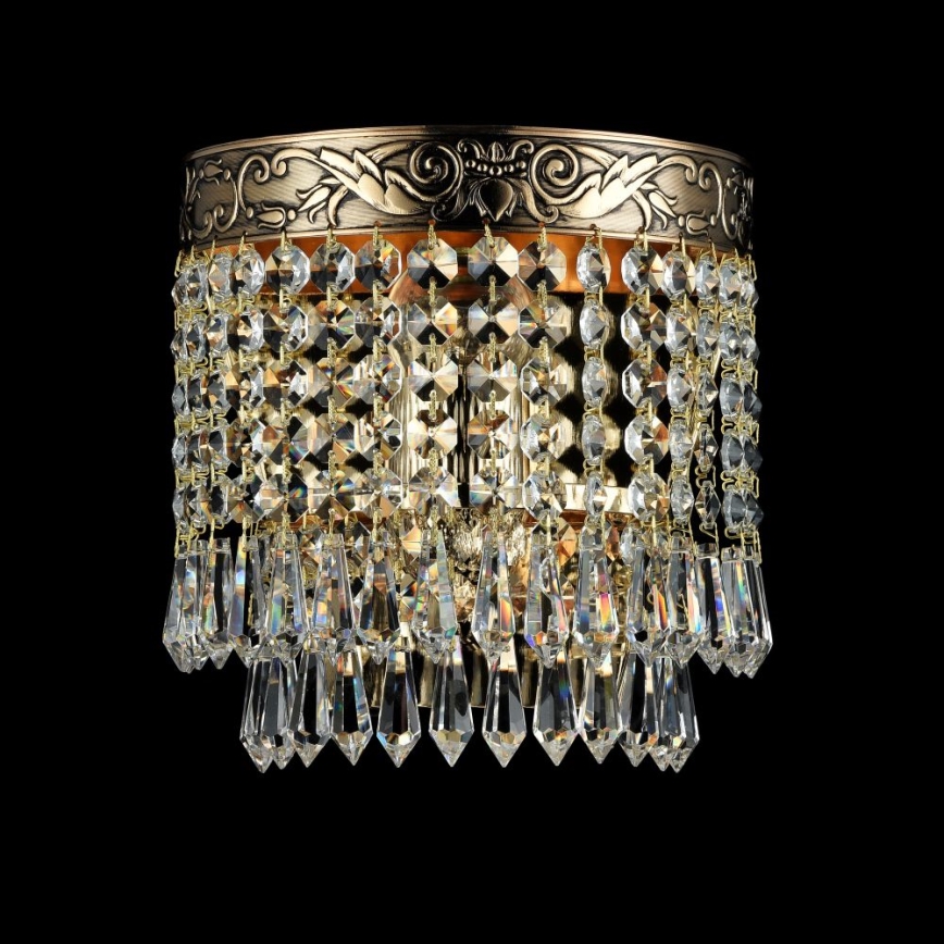 Maytoni DIA890-WL-01-G - Nástenné svietidlo PALACE 1xE27/60W/230V