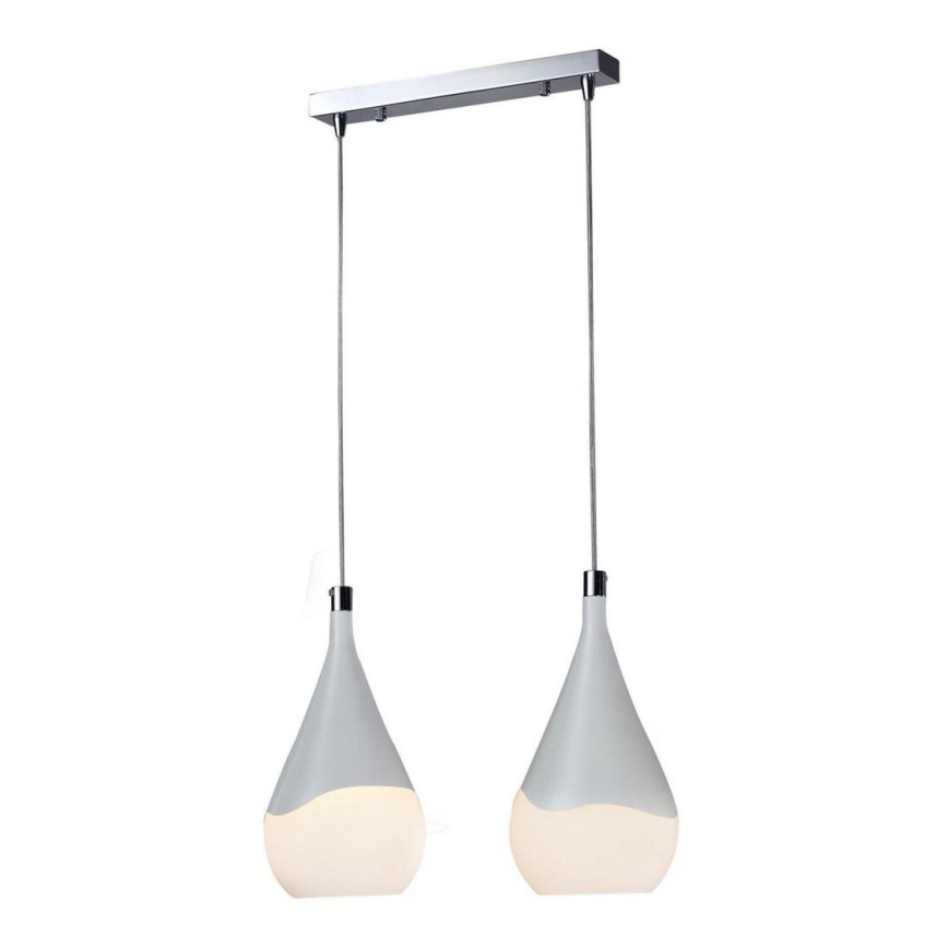Maytoni F013-22-W - Luster na lanku ICEBERG 2xE14/60W/230V