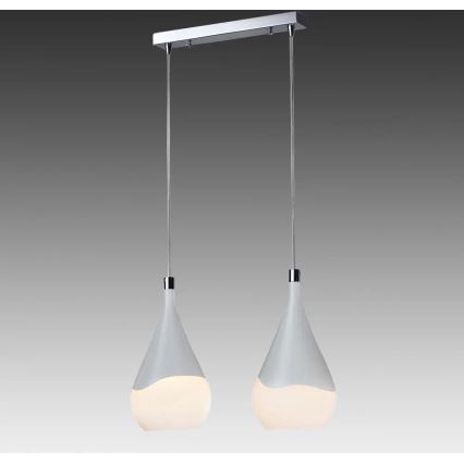 Maytoni F013-22-W - Luster na lanku ICEBERG 2xE14/60W/230V