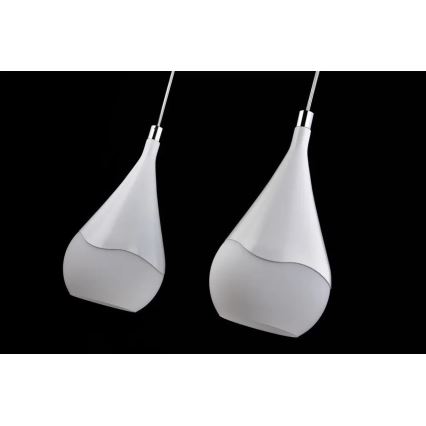 Maytoni F013-22-W - Luster na lanku ICEBERG 2xE14/60W/230V