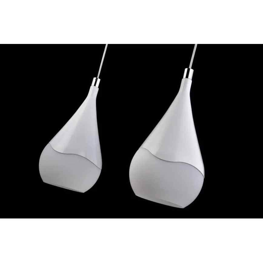 Maytoni F013-22-W - Luster na lanku ICEBERG 2xE14/60W/230V