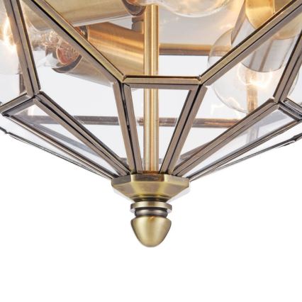 Maytoni H356-CL-03-BZ - Stropné svietidlo ZEIL 3xE27/60W/230V