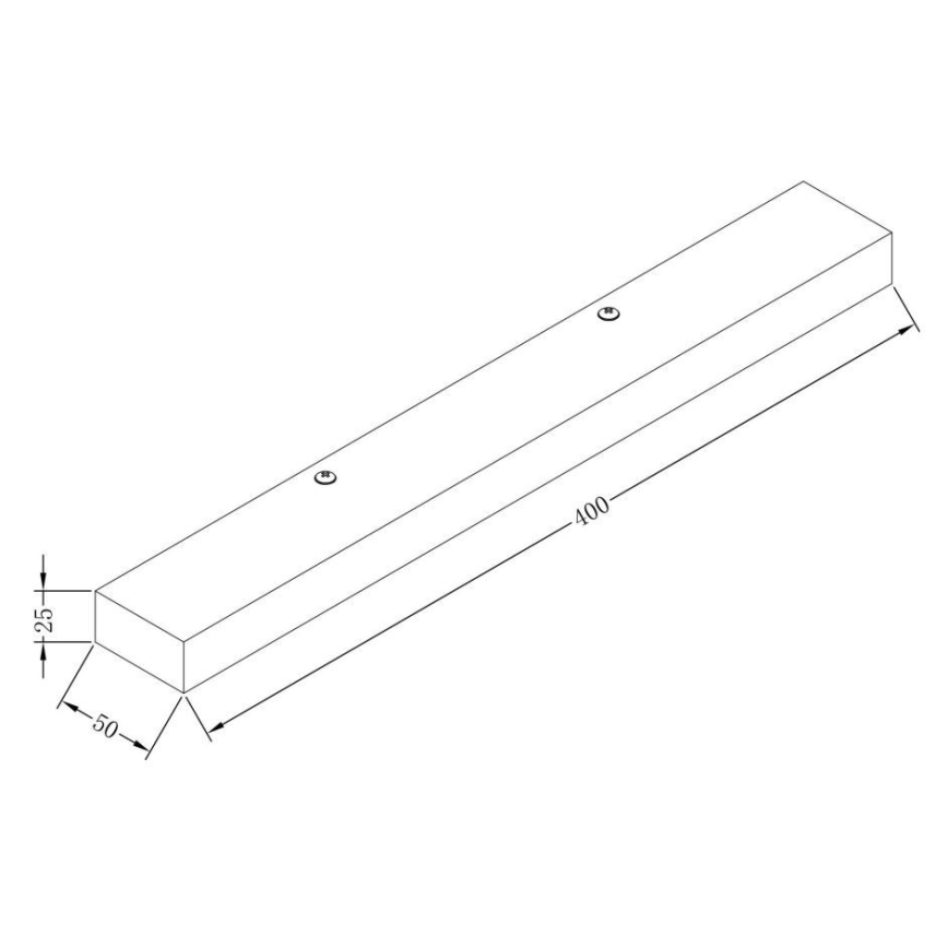 Maytoni MIR011WL-L9B4K - LED Nástenné svietidlo ORION LED/9W/230V čierna
