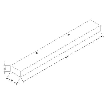 Maytoni MIR011WL-L9W4K - LED Nástenné svietidlo ORION LED/9W/230V biela
