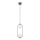 Maytoni MOD013PL-02BS1 - Luster na lanku RING 2xG9/25W/230V mosadz