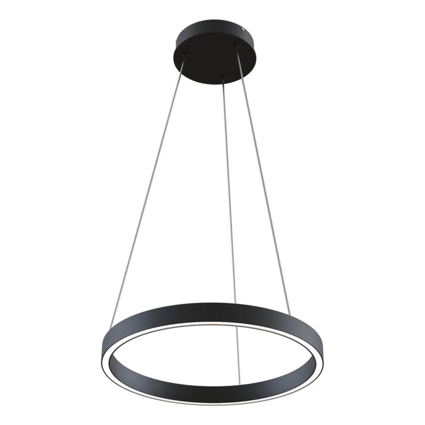 Maytoni MOD058PL-L22B3K - LED Luster na lanku RIM LED/25W/230V 3000K pr. 40 cm čierna