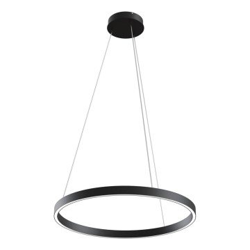 Maytoni MOD058PL-L32B3K - LED Luster na lanku RIM LED/37W/230V 3000K pr. 60 cm čierna