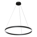 Maytoni MOD058PL-L42B4K - LED Luster na lanku RIM LED/51W/230V 4000K pr. 80 cm čierna