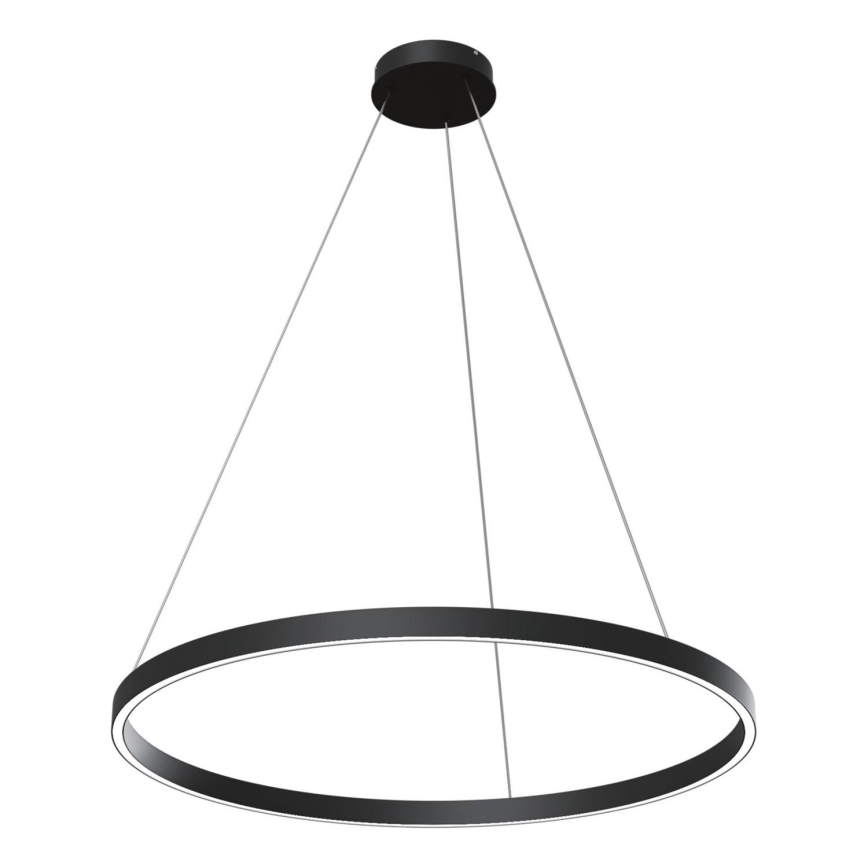 Maytoni MOD058PL-L42B4K - LED Luster na lanku RIM LED/51W/230V 4000K pr. 80 cm čierna