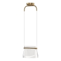 Maytoni MOD170PL-L8BS3K - LED Luster na lanku CABARET LED/8W/230V zlatá