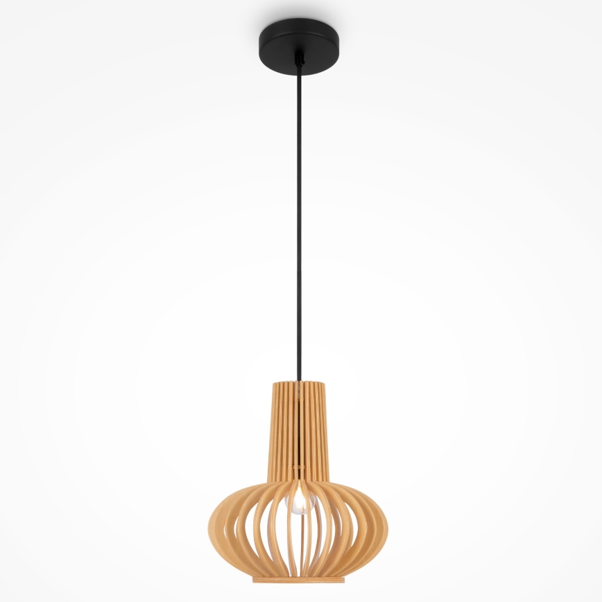 Maytoni MOD193PL-01W - Luster na lanku ROOTS 1xE27/40W/230V pr. 22,5 cm béžová
