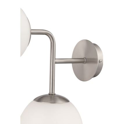 Maytoni MOD221-WL-02-N - Nástenné svietidlo ERICH 2xE14/40W/230V matný chróm