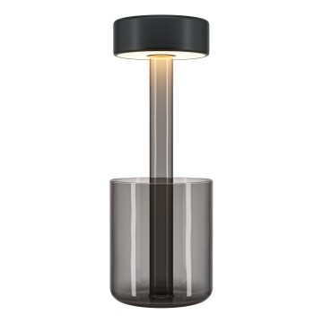 Maytoni MOD229TL-L3B3K3 - LED Stmievateľná nabíjacia prenosná stolná lampa LED/3W/5V 2200-4000K 2000 mAh čierna/šedá
