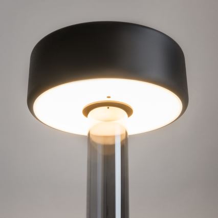 Maytoni MOD229TL-L3B3K3 - LED Stmievateľná nabíjacia prenosná stolná lampa LED/3W/5V 2200-4000K čierna/šedá