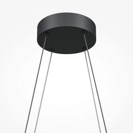 Maytoni MOD244PL-L50BK - LED luster na lanku HALO LED/40W/230V čierny