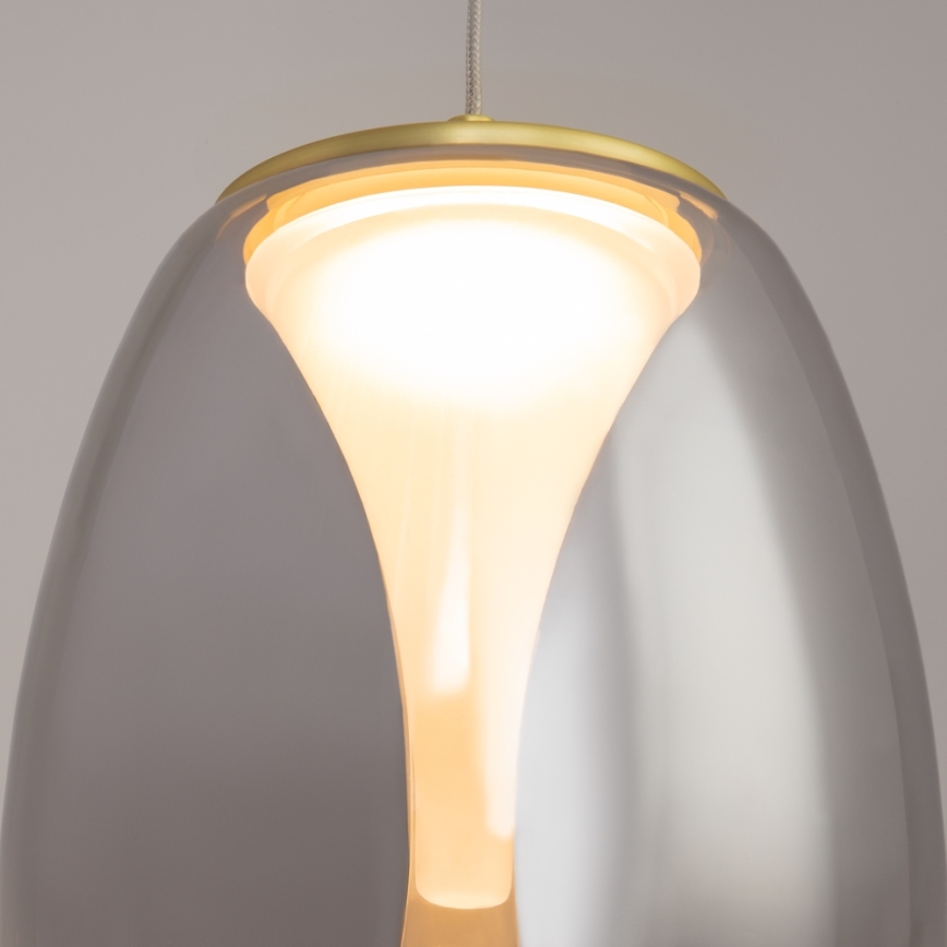 Maytoni MOD282PL-L8G3K - LED Luster na lanku SPLASH LED/7W/230V 3000K zlatá