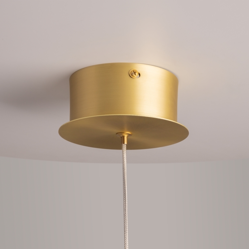 Maytoni MOD282PL-L8G3K - LED Luster na lanku SPLASH LED/7W/230V 3000K zlatá