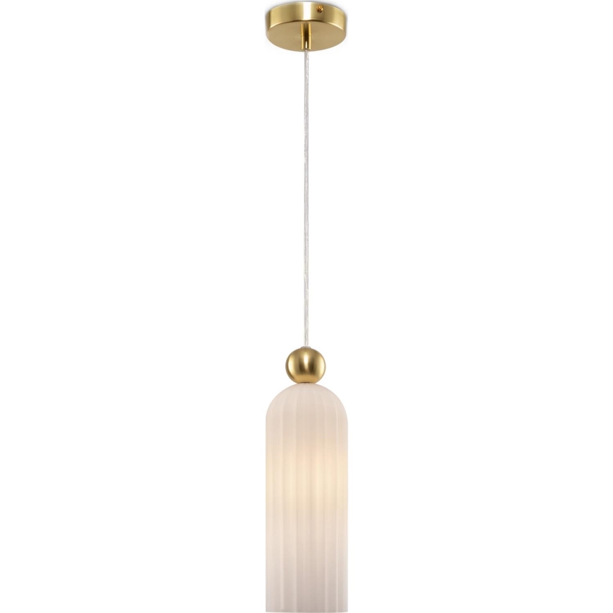 Maytoni MOD302PL-01W - Luster na lanku ANTIC 1xE14/40W/230V zlatá/biela
