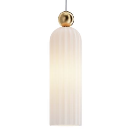 Maytoni MOD302PL-01W - Luster na lanku ANTIC 1xE14/40W/230V zlatá/biela