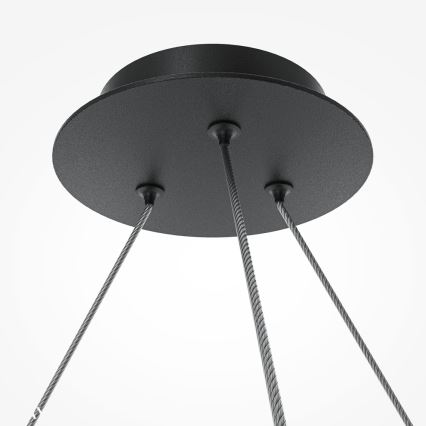 Maytoni MOD317PL-06B - Luster na lanku BALANCE 6xG9/40W/230V čierna
