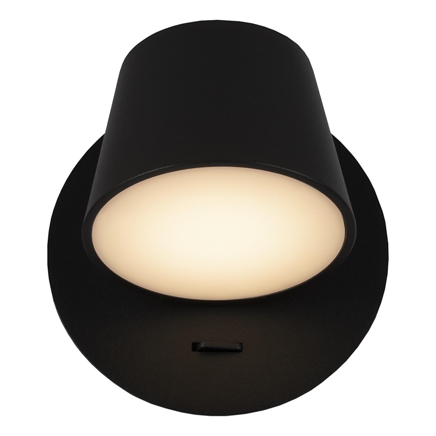 Maytoni MOD421WL-L6B3K - LED Nástenné svietidlo PIXEL LED/7W/230V 3000K čierna