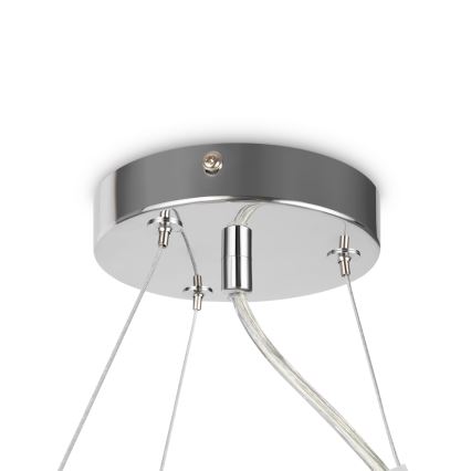 Maytoni MOD545PL-11CH - Luster na lanku DALLAS 11xG9/28W/230V chróm