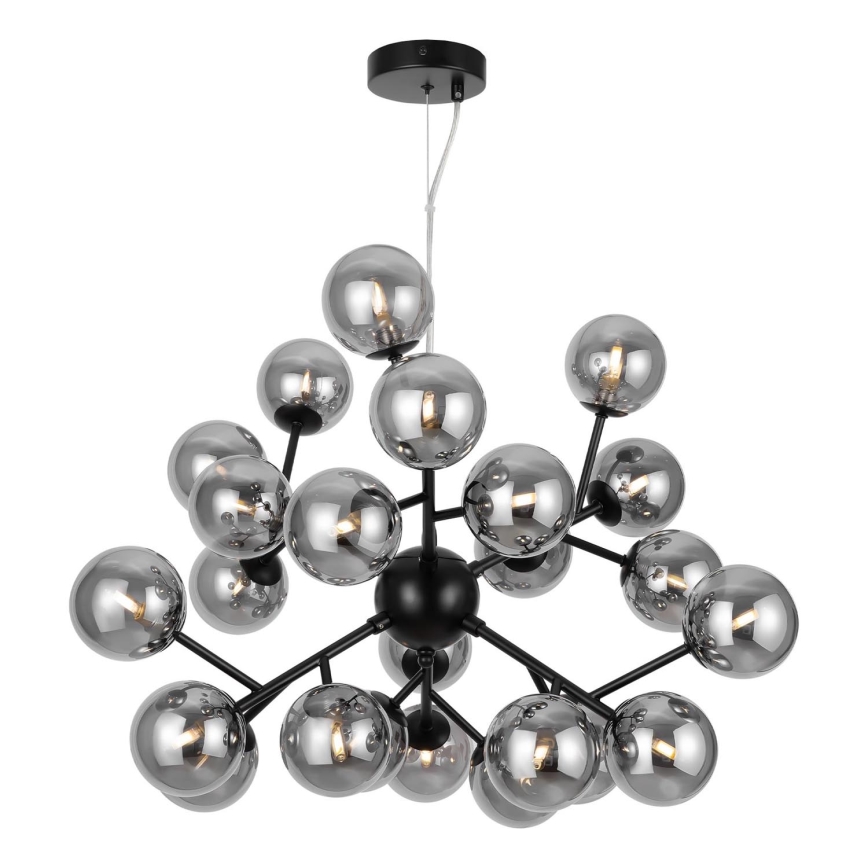 Maytoni MOD545PL-24B - Luster na lanku DALLAS 24xG9/28W/230V čierna
