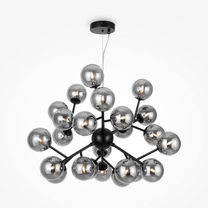 Maytoni MOD545PL-24B - Luster na lanku DALLAS 24xG9/28W/230V čierna