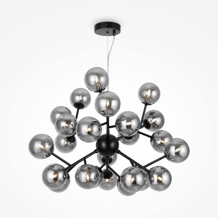 Maytoni MOD545PL-24B - Luster na lanku DALLAS 24xG9/28W/230V čierna