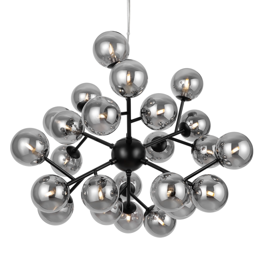 Maytoni MOD545PL-24B - Luster na lanku DALLAS 24xG9/28W/230V čierna