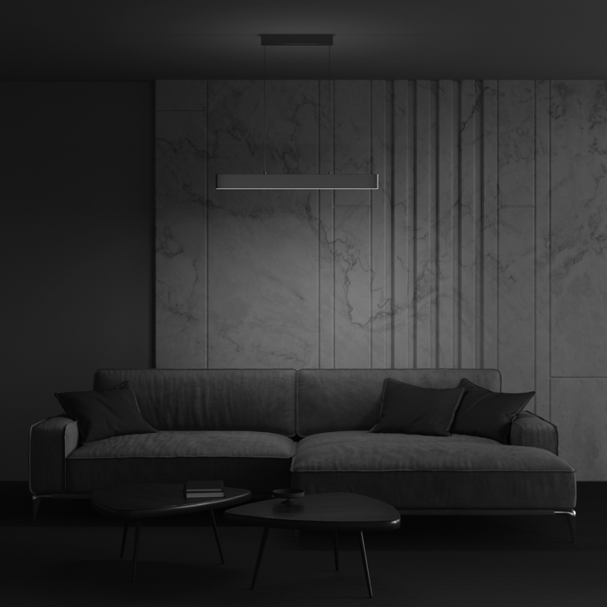Maytoni P010PL-L23G3K - LED Luster na lanku STEP LED/23W/230V 3000K 91 cm zlatá