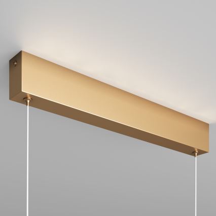 Maytoni P010PL-L23G3K - LED Luster na lanku STEP LED/23W/230V 3000K 91 cm zlatá