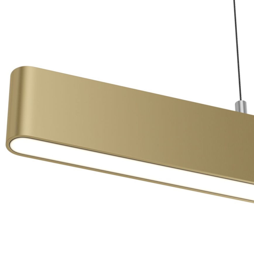 Maytoni P010PL-L23G3K - LED Luster na lanku STEP LED/23W/230V 3000K 91 cm zlatá